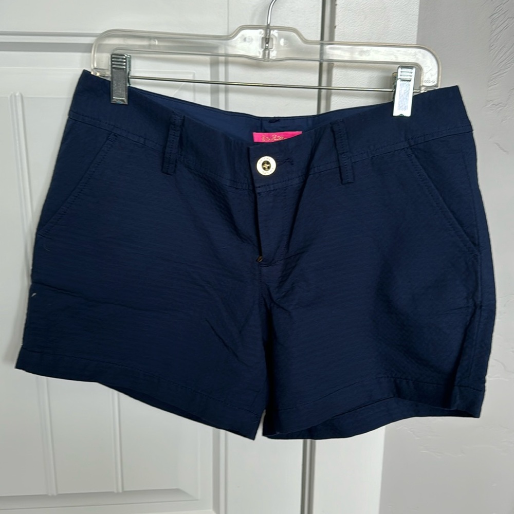 Lily Pulitzer Callahan short true navy size 8 new with tags